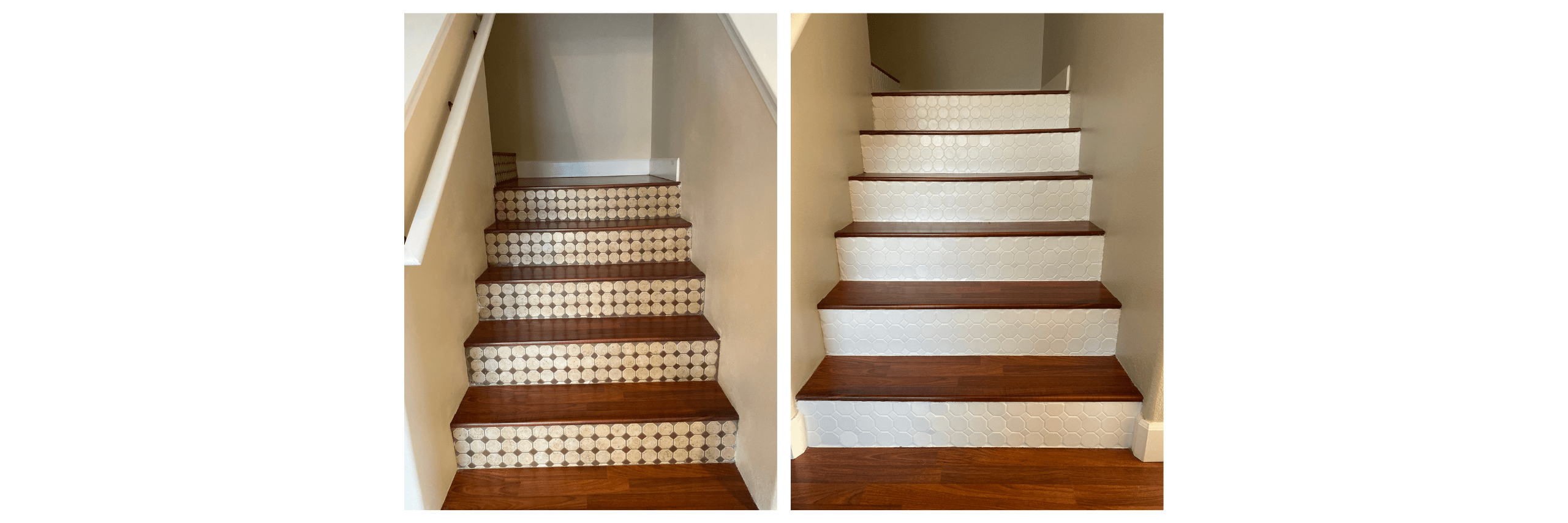 Before and After Staircase Makeover