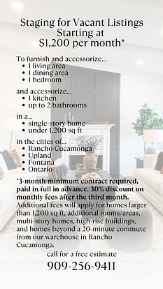 Home Staging for Vacant Listings